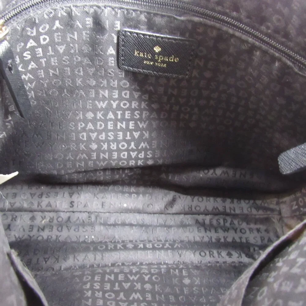 Kate Spade Black Leather Crossbody Bag